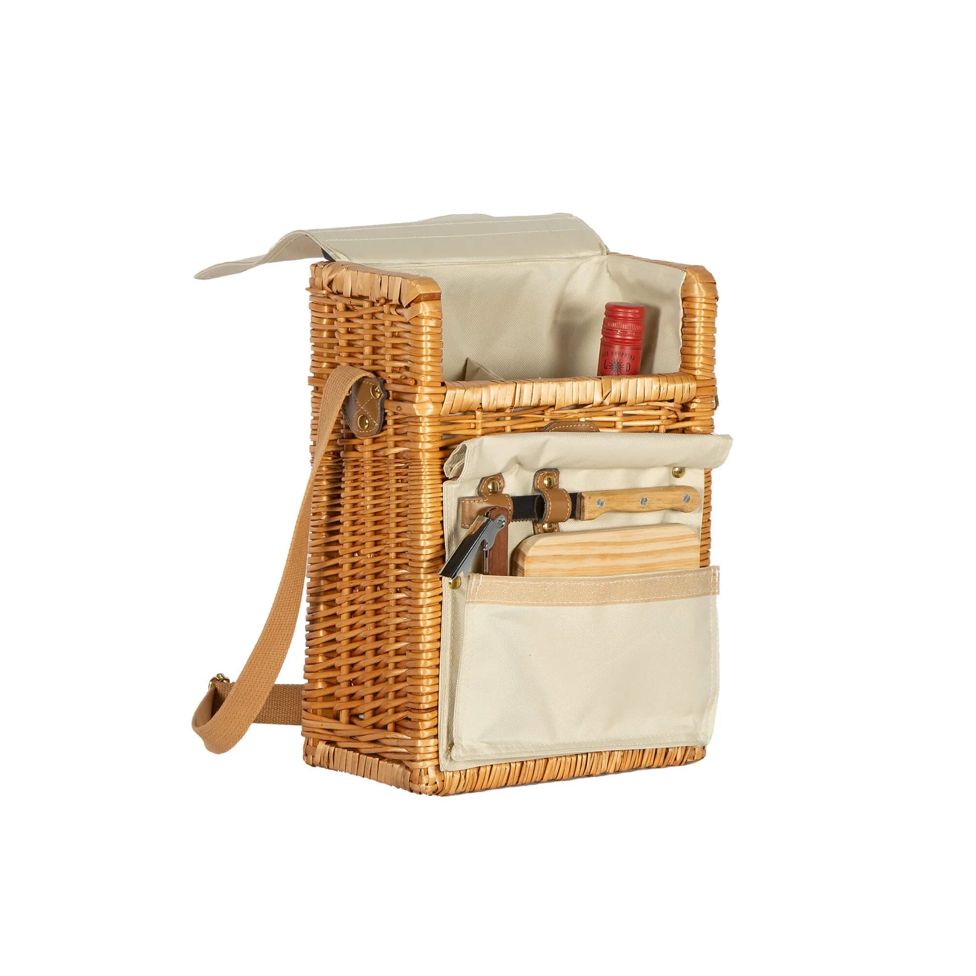 Millésime – Woven Willow Wine Tote