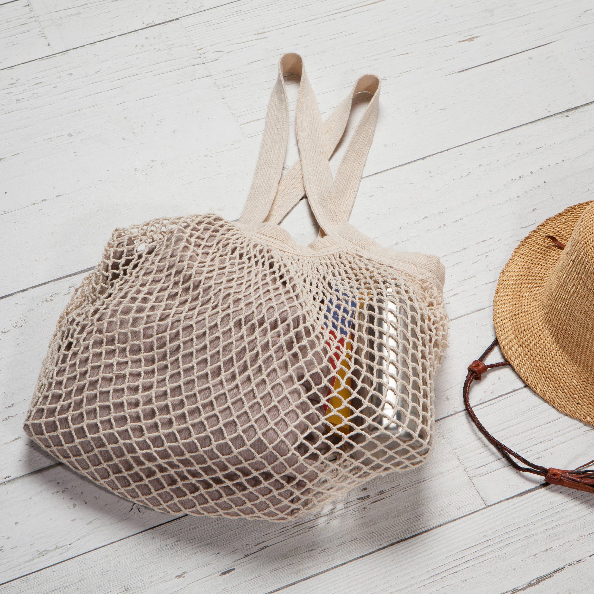 Le Marché Bag – Natural Cotton Net Tote