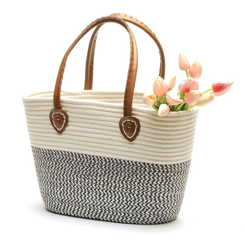Lido – Woven Rope Market Tote