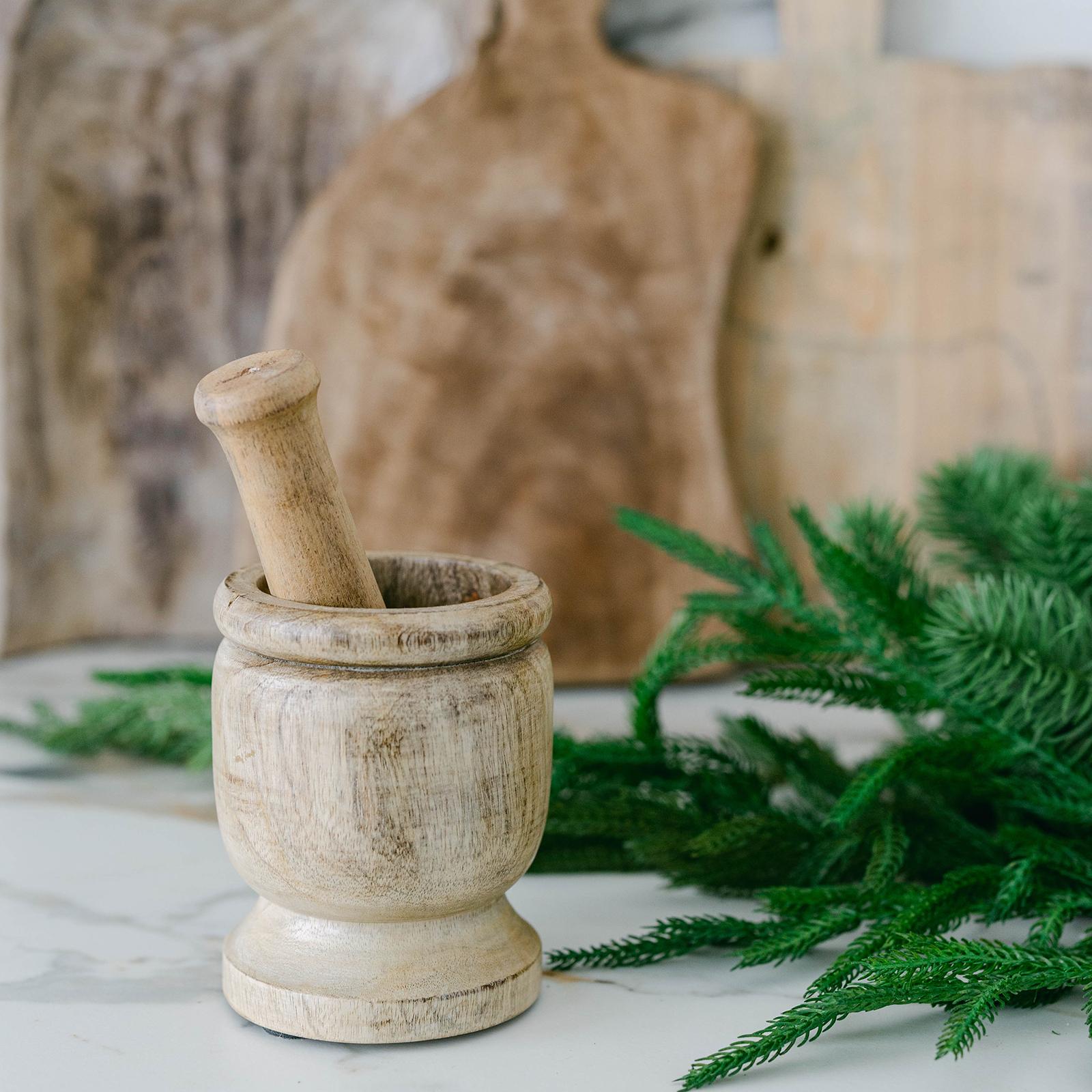 Bois Mortar & Pestle – Turned Wood