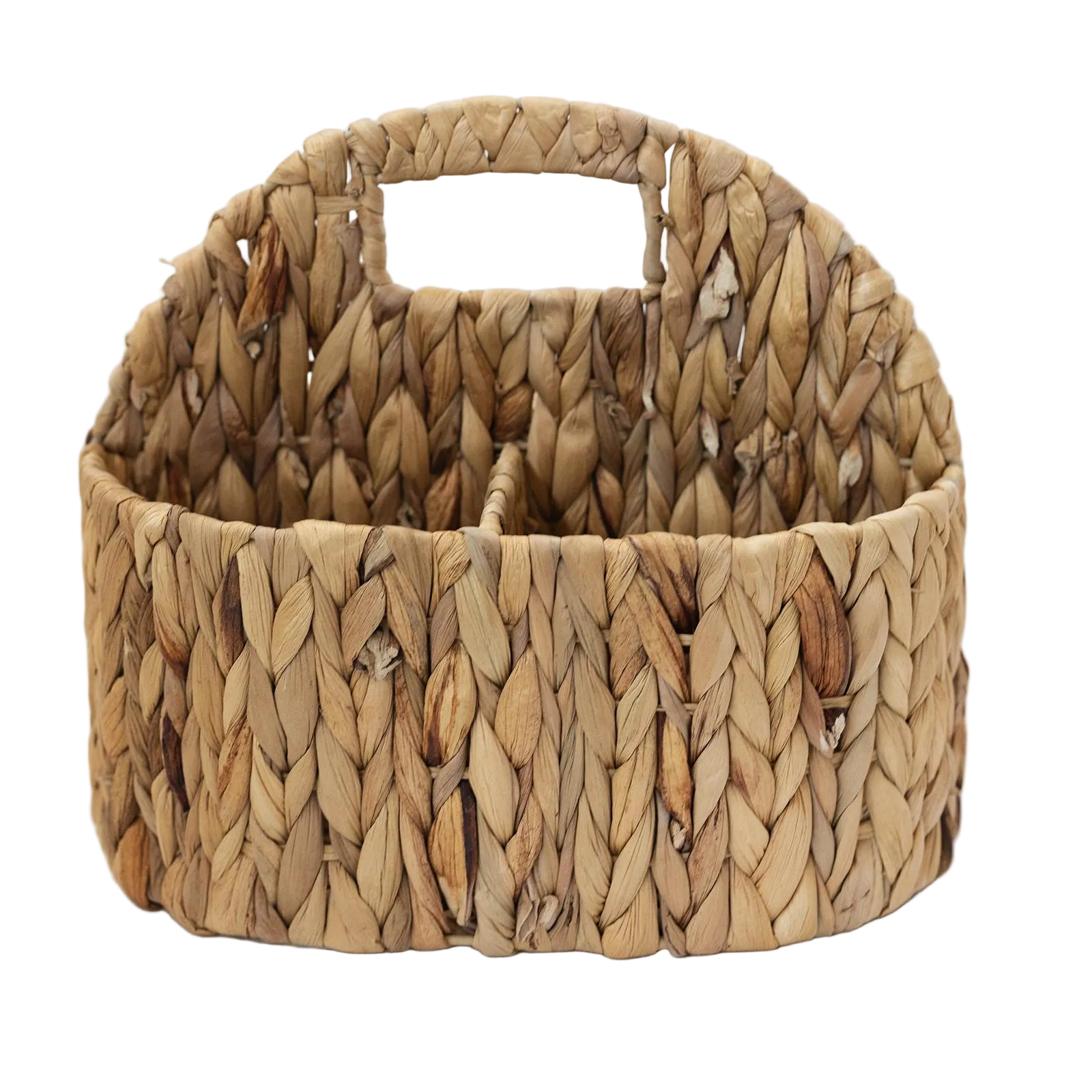 Marché Caddy – Woven Hyacinth Basket